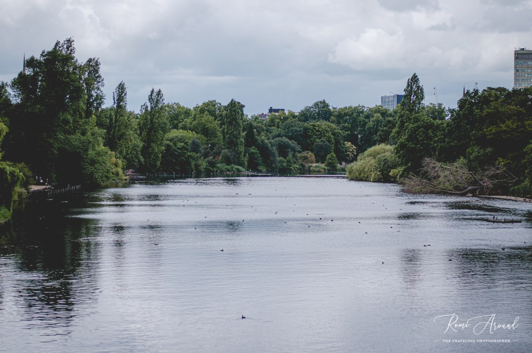 The Serpentine River in Hyde Park