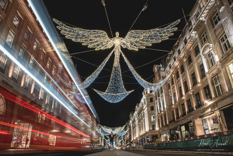 Christmas lights at Regent Street